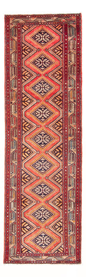 Alfombra de pasillo Alfombra persa - Nómada - 325 x 100 cm - rojo