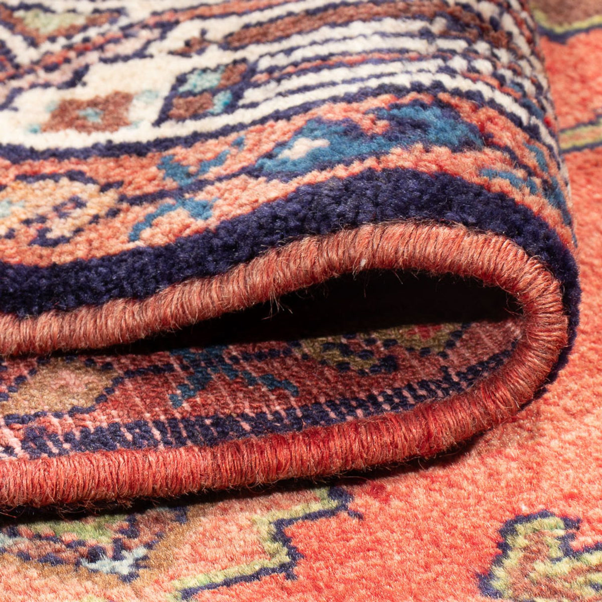 Alfombra de pasillo Alfombra persa - Nómada - 275 x 103 cm - rojo