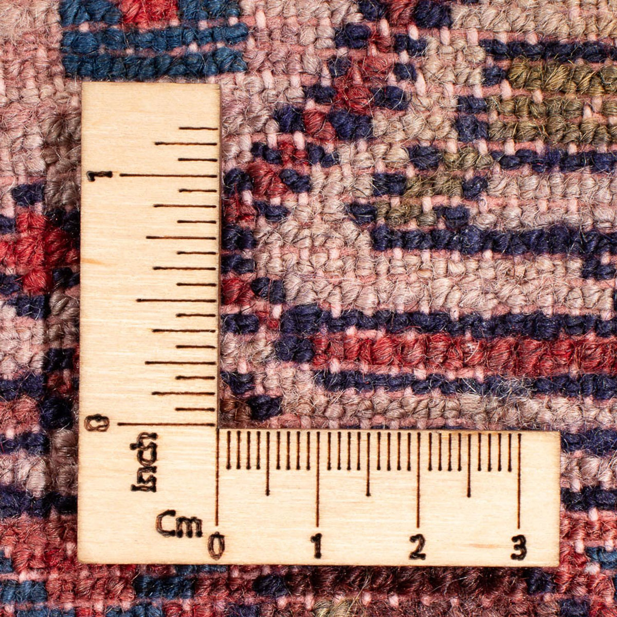 Alfombra de pasillo Alfombra persa - Nómada - 275 x 103 cm - rojo