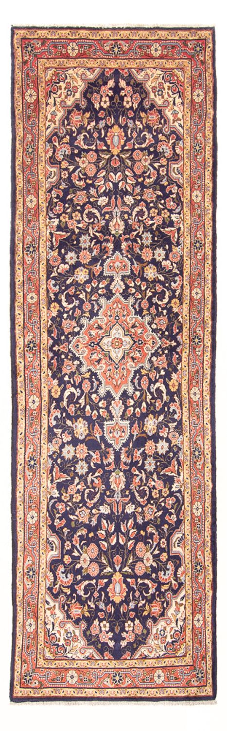 Alfombra de pasillo Alfombra persa - Nómada - 336 x 102 cm - azul oscuro