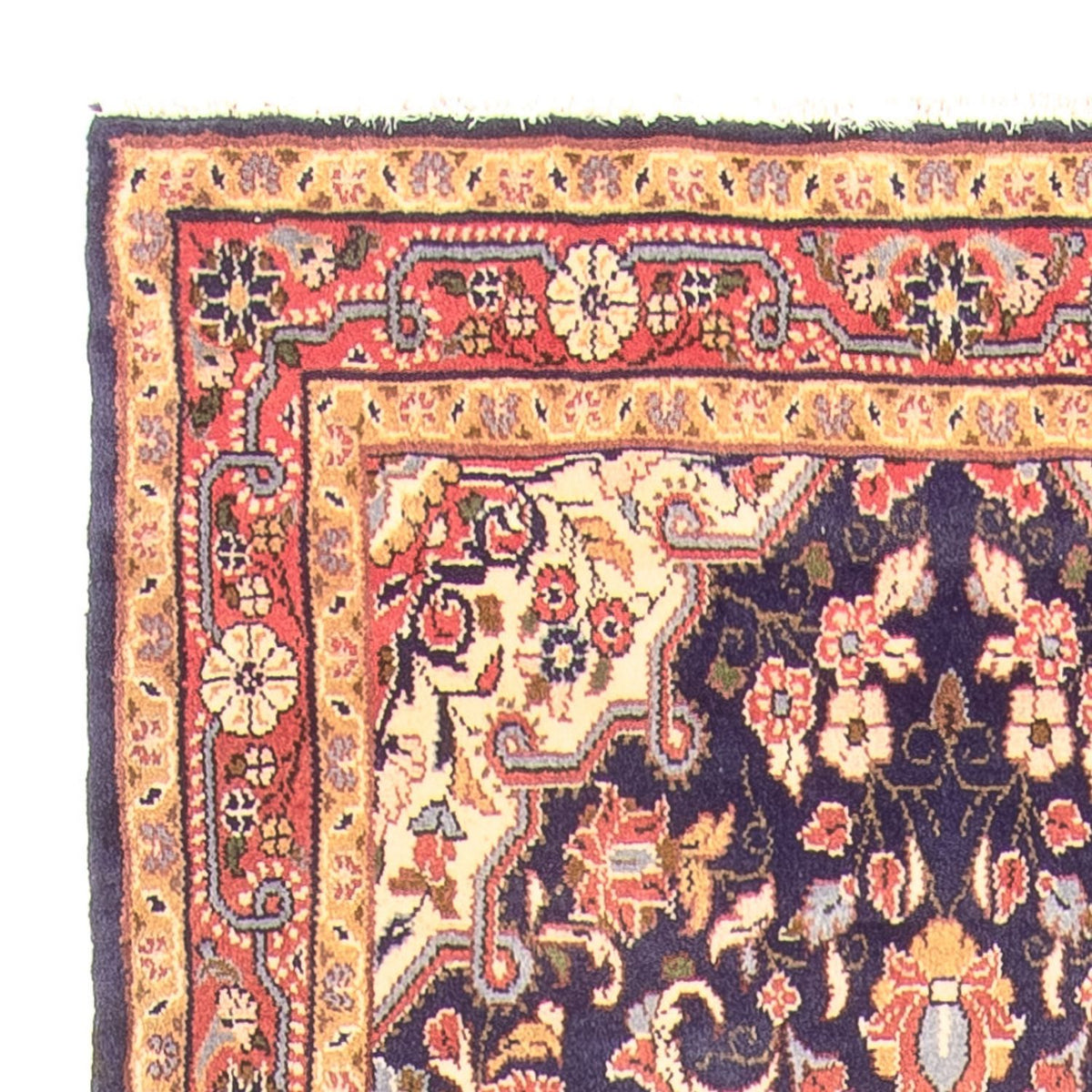 Alfombra de pasillo Alfombra persa - Nómada - 336 x 102 cm - azul oscuro