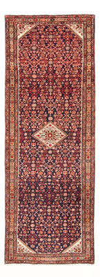 Alfombra de pasillo Alfombra persa - Nómada - 310 x 112 cm - azul oscuro