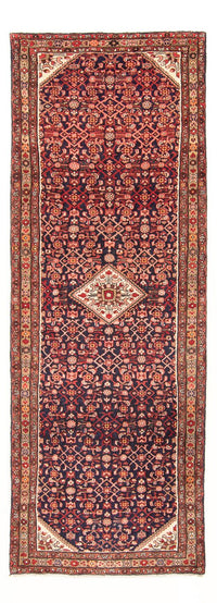 Alfombra de pasillo Alfombra persa - Nómada - 310 x 112 cm - azul oscuro