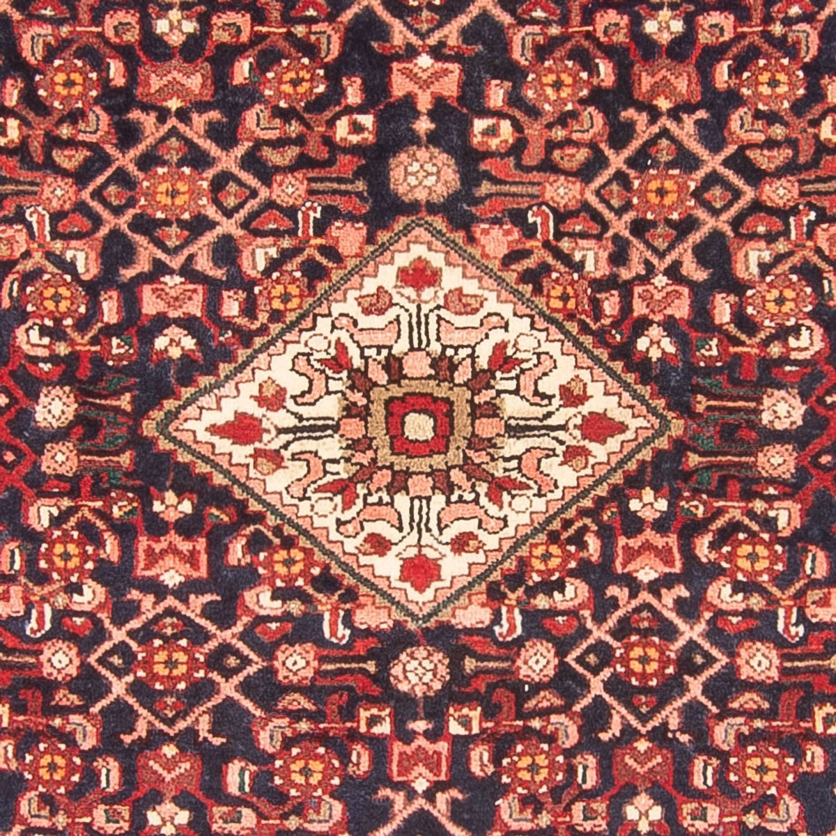 Alfombra de pasillo Alfombra persa - Nómada - 310 x 112 cm - azul oscuro