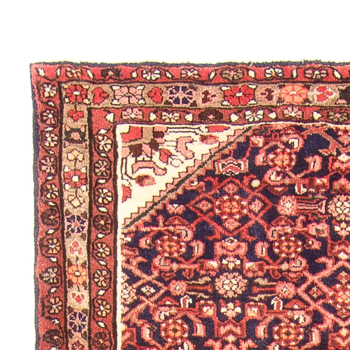 Alfombra de pasillo Alfombra persa - Nómada - 310 x 112 cm - azul oscuro