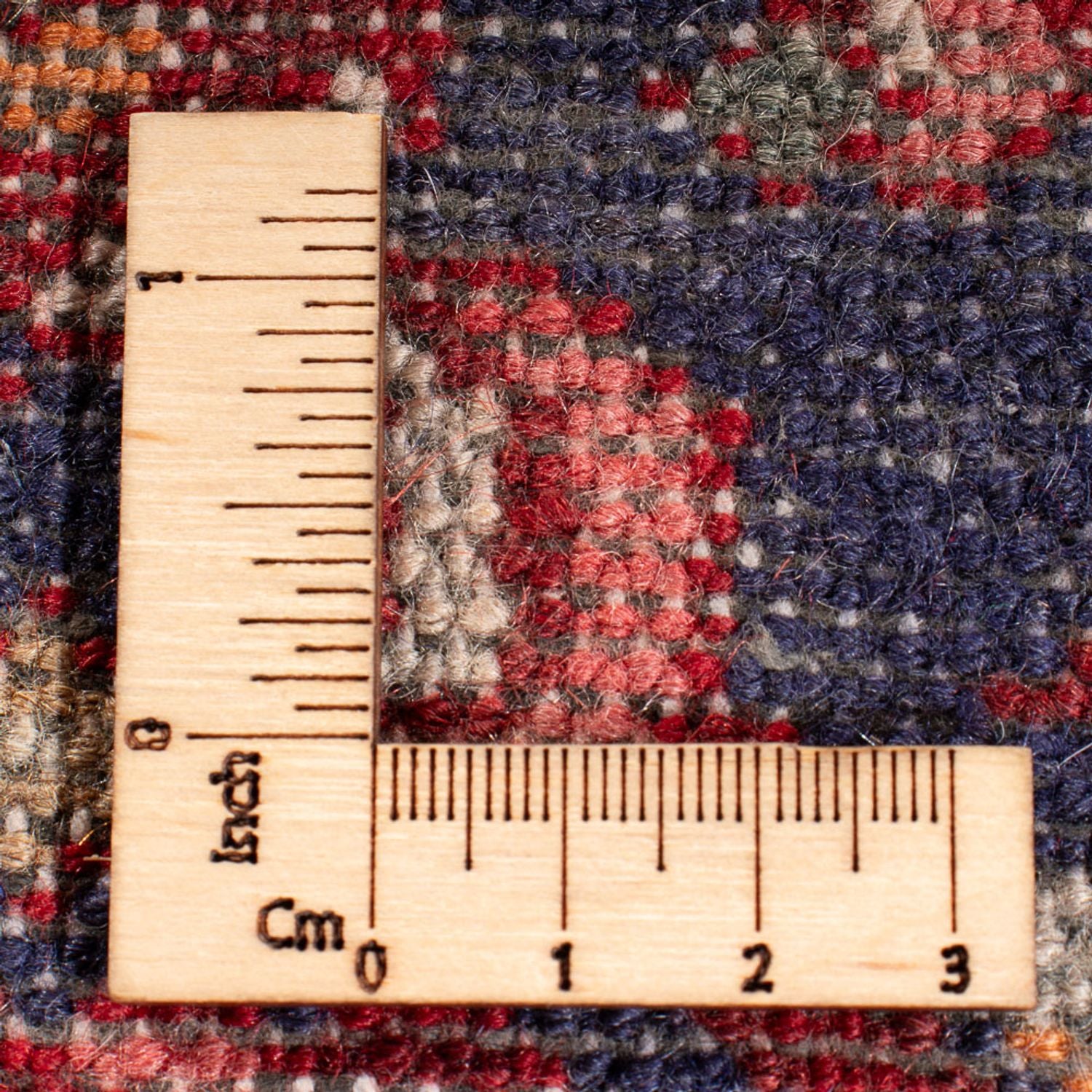 Alfombra de pasillo Alfombra persa - Nómada - 310 x 112 cm - azul oscuro
