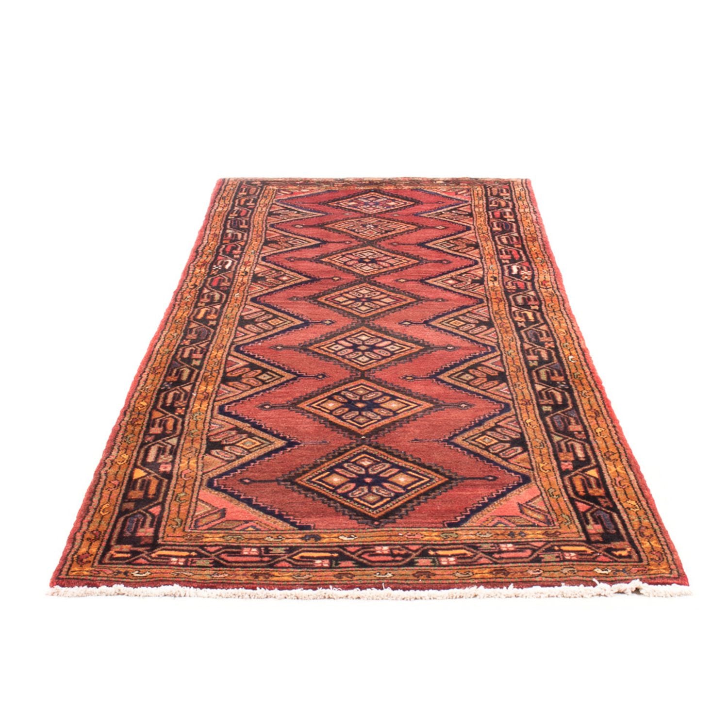 Alfombra de pasillo Alfombra persa - Nómada - 280 x 98 cm - rojo