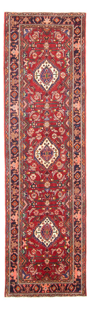 Alfombra de pasillo Alfombra persa - Nómada - 314 x 105 cm - rojo
