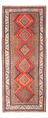 Alfombra de pasillo Alfombra persa - Nómada - 277 x 108 cm - rojo