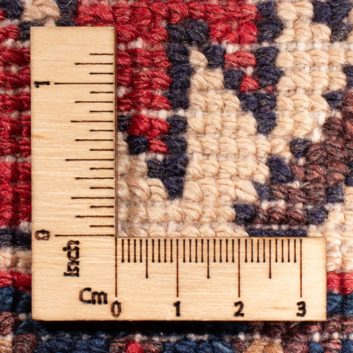 Alfombra de pasillo Alfombra persa - Nómada - 277 x 108 cm - rojo