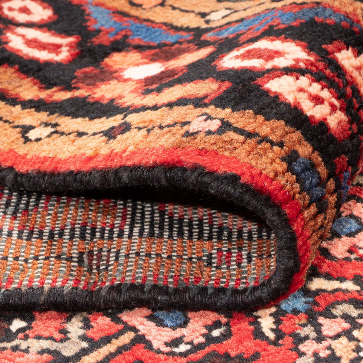 Alfombra de pasillo Alfombra persa - Nómada - 295 x 113 cm - rojo