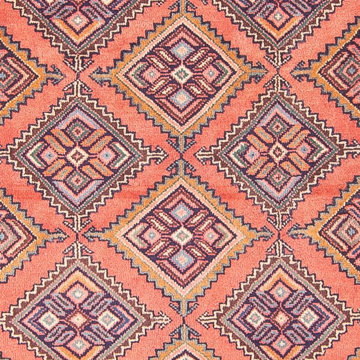 Alfombra de pasillo Alfombra persa - Nómada - 296 x 108 cm - rojo