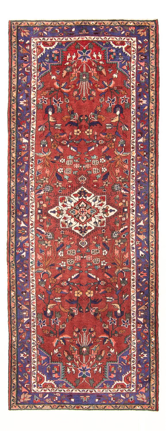 Alfombra de pasillo Alfombra persa - Nómada - 300 x 113 cm - rojo