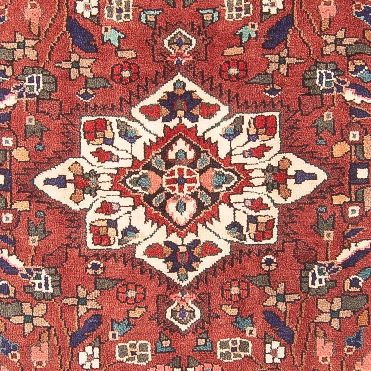 Alfombra de pasillo Alfombra persa - Nómada - 300 x 113 cm - rojo