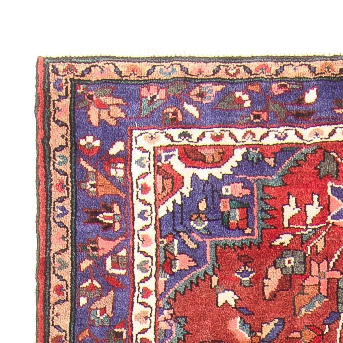 Alfombra de pasillo Alfombra persa - Nómada - 300 x 113 cm - rojo