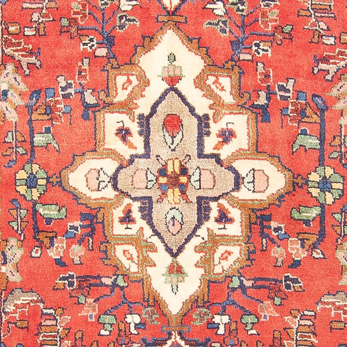 Alfombra de pasillo Alfombra persa - Nómada - 337 x 108 cm - rojo