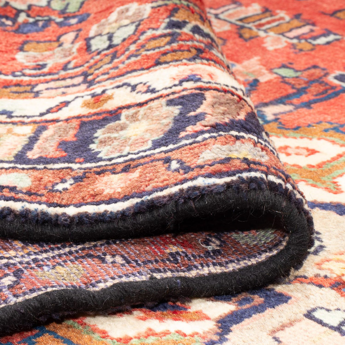 Alfombra de pasillo Alfombra persa - Nómada - 337 x 108 cm - rojo