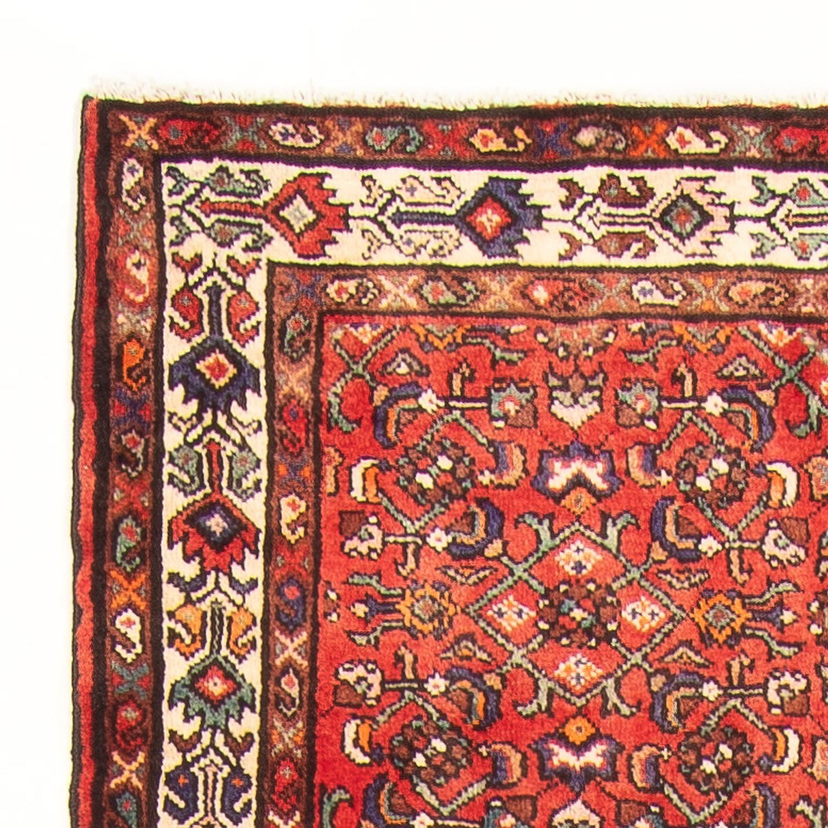 Alfombra de pasillo Alfombra persa - Nómada - 325 x 122 cm - rojo