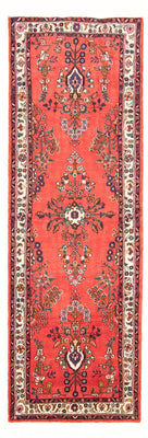 Alfombra de pasillo Alfombra persa - Nómada - 291 x 106 cm - rojo