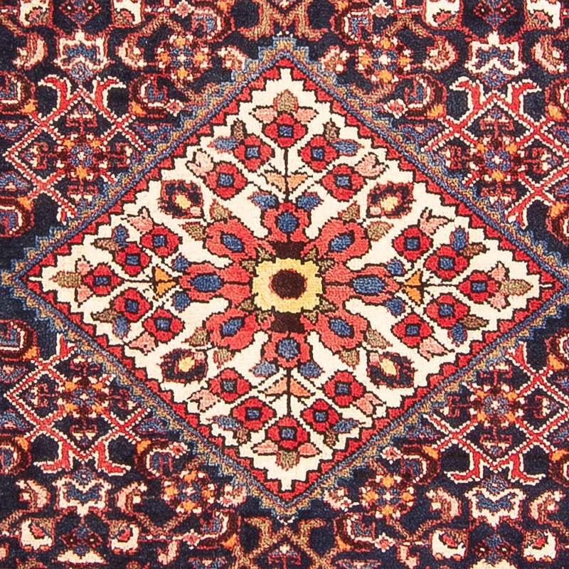 Alfombra de pasillo Alfombra persa - Nómada - 330 x 116 cm - azul oscuro