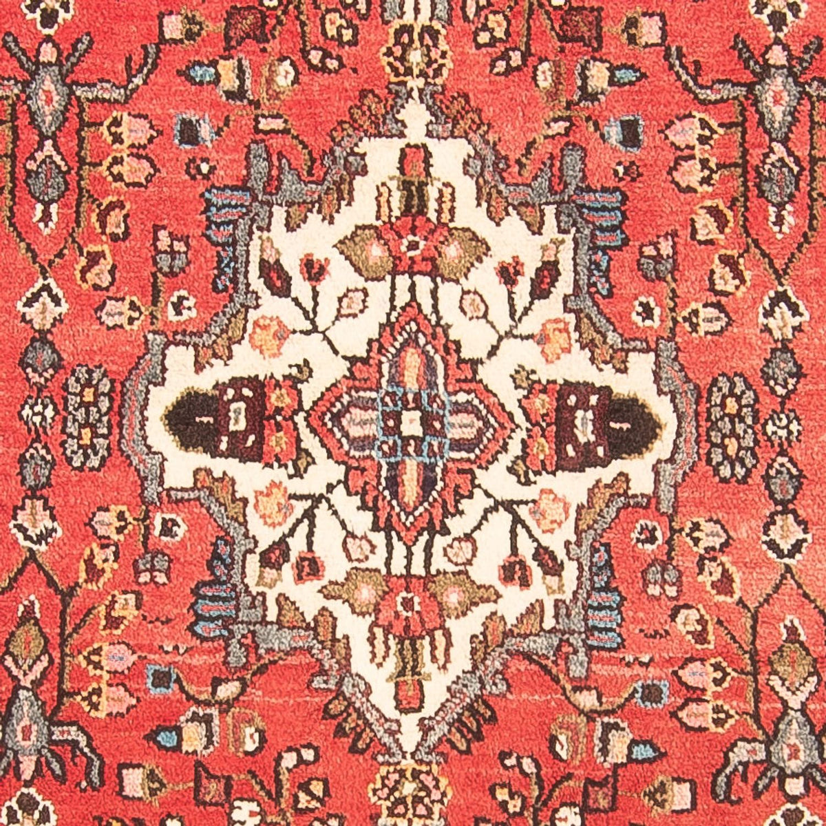 Alfombra de pasillo Alfombra persa - Nómada - 317 x 106 cm - rojo