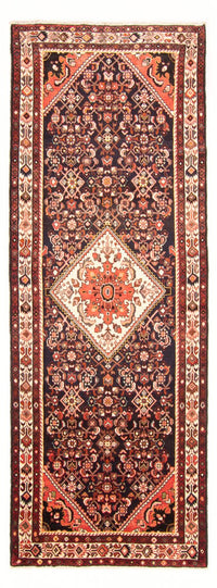 Alfombra de pasillo Alfombra persa - Nómada - 307 x 122 cm - azul oscuro