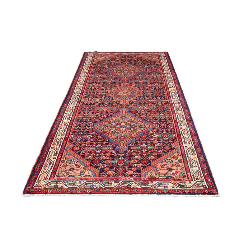 Alfombra de pasillo Alfombra persa - Nómada - 335 x 120 cm - azul oscuro