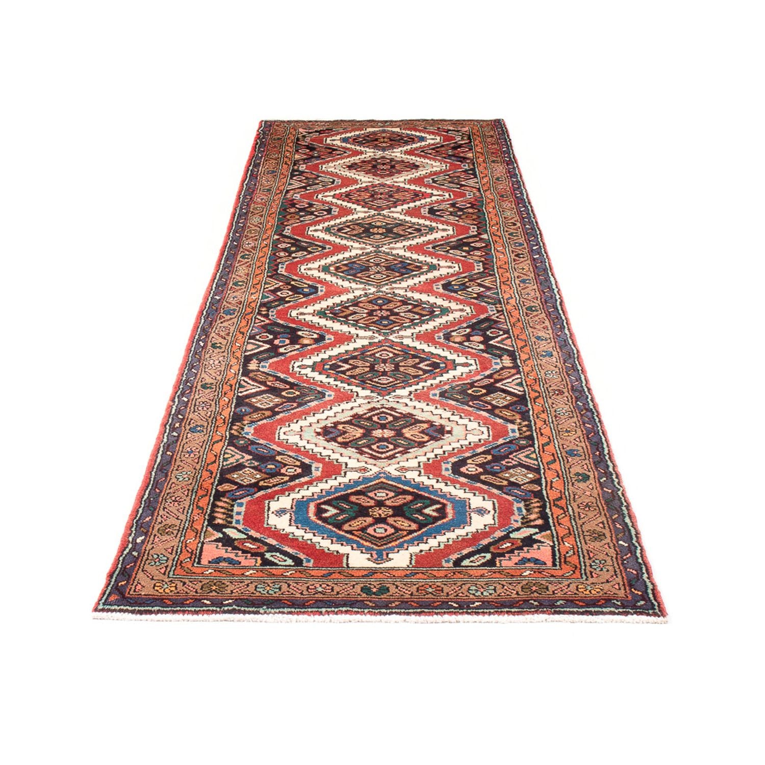 Alfombra de pasillo Alfombra persa - Nómada - 310 x 93 cm - beige