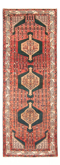 Alfombra de pasillo Alfombra persa - Nómada - 293 x 104 cm - rojo
