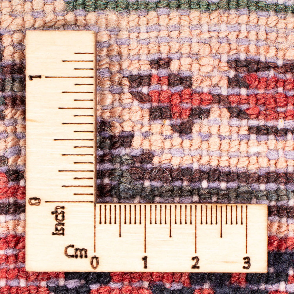 Alfombra de pasillo Alfombra persa - Nómada - 293 x 104 cm - rojo