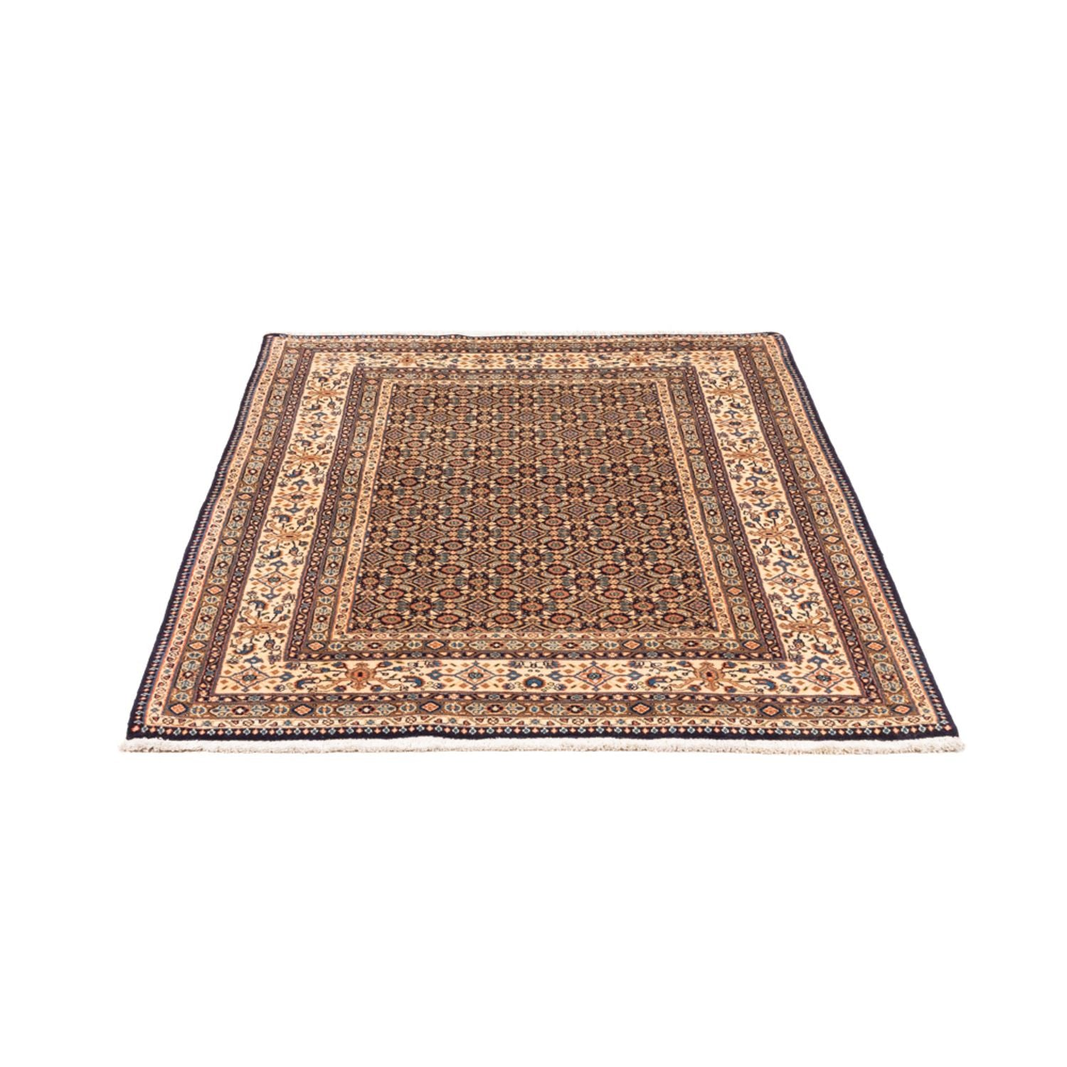 Alfombra persa - Clásica - 145 x 103 cm - azul oscuro