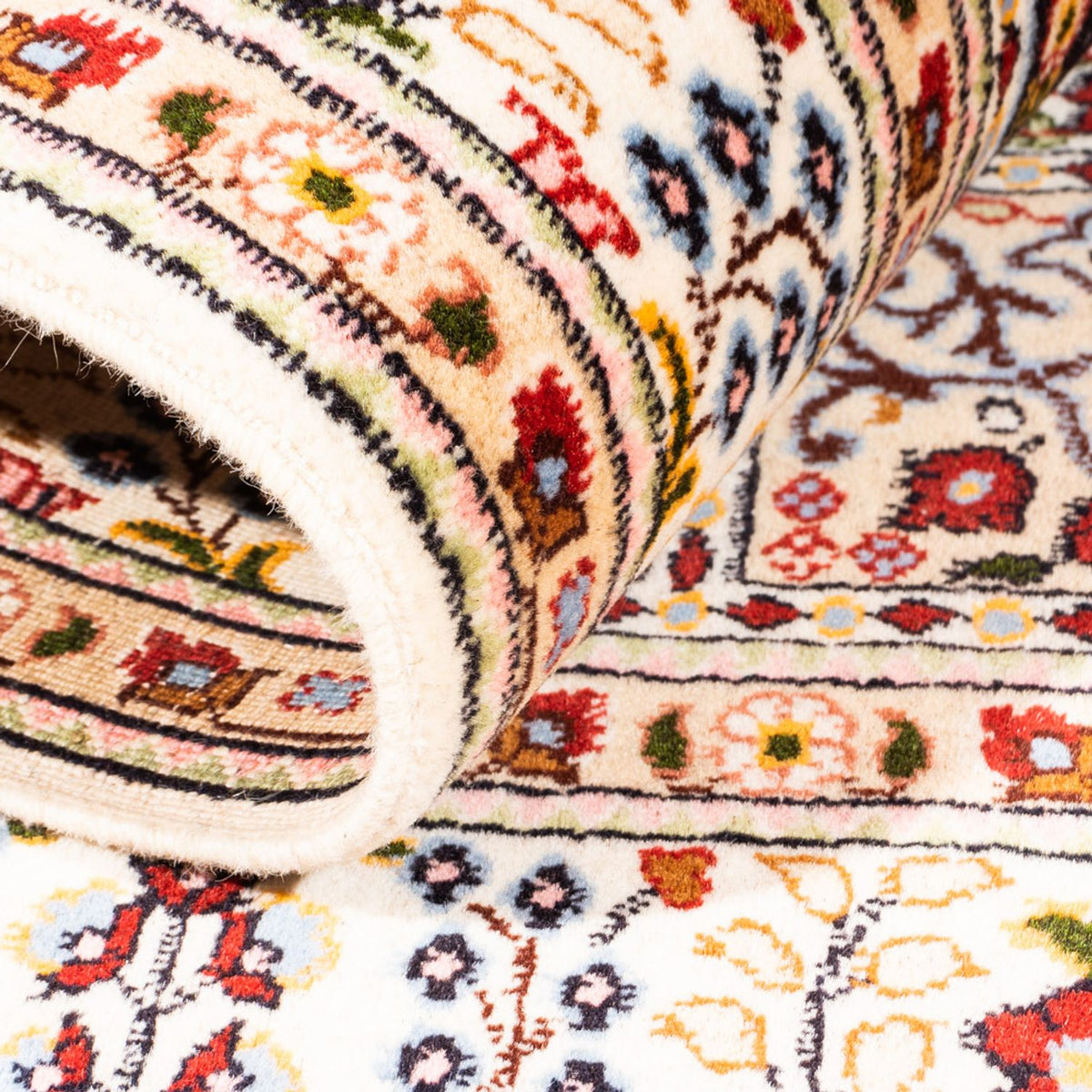 Alfombra persa - Clásica - 123 x 80 cm - multicolor