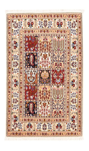 Alfombra persa - Clásica - 126 x 82 cm - multicolor