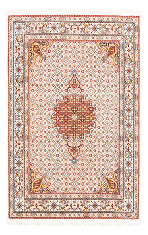Alfombra persa - Clásica - 145 x 96 cm - crema