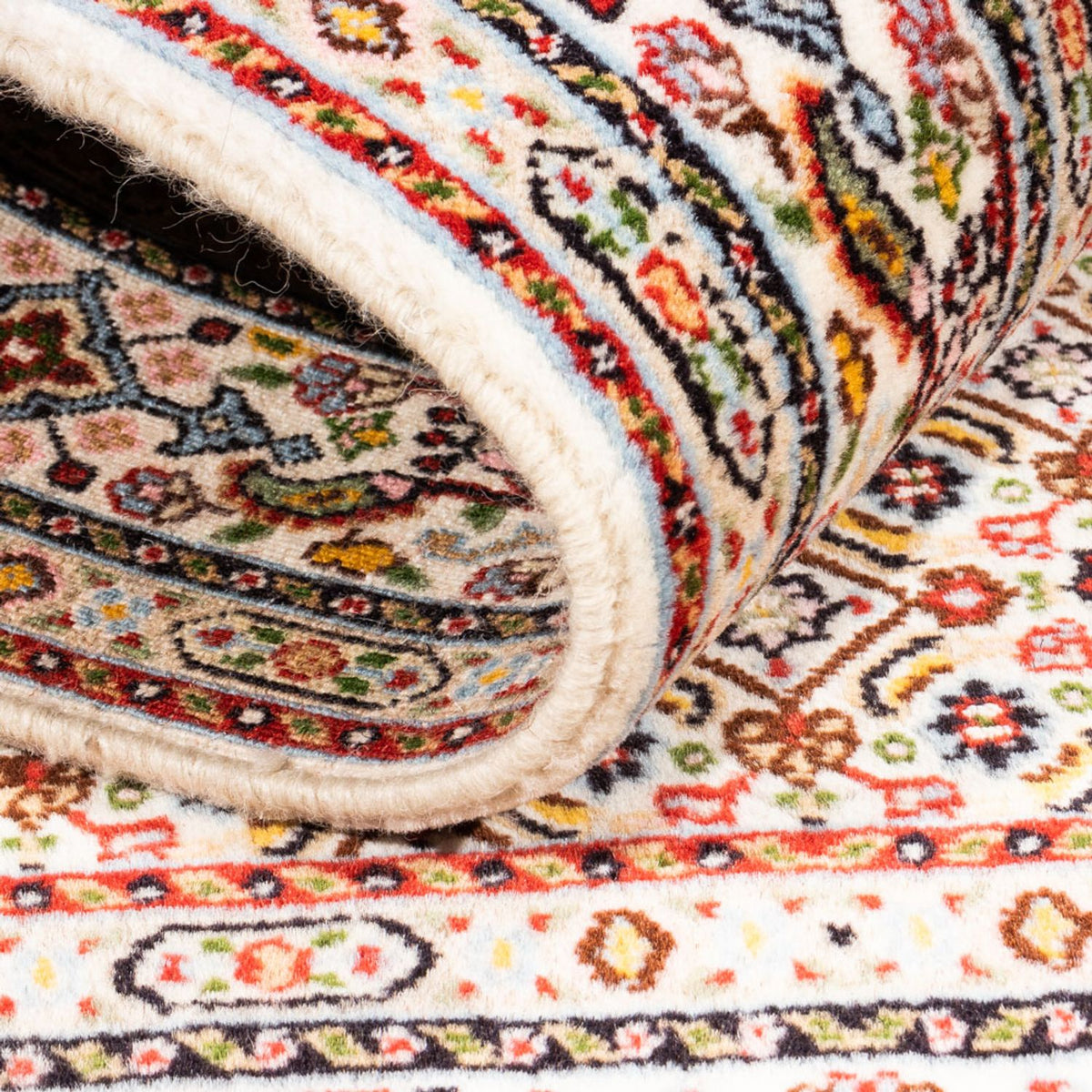 Alfombra persa - Clásica - 145 x 96 cm - crema