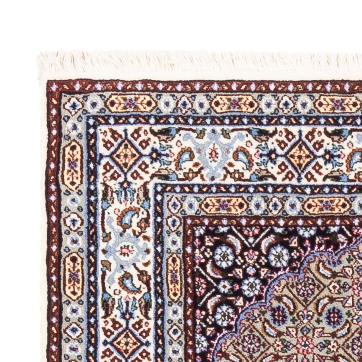 Alfombra persa - Clásica - Real - 125 x 76 cm - multicolor