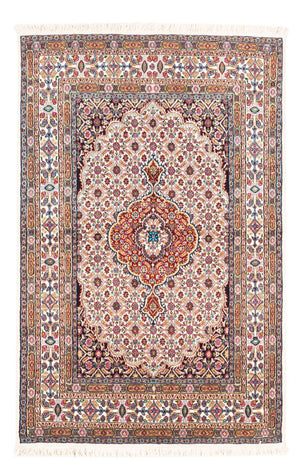 Alfombra persa - Clásica - 144 x 95 cm - crema