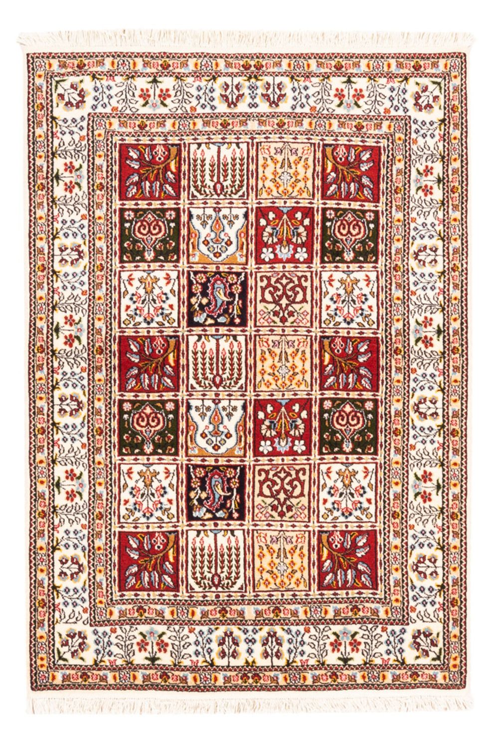 Alfombra persa - Clásica - 138 x 96 cm - multicolor