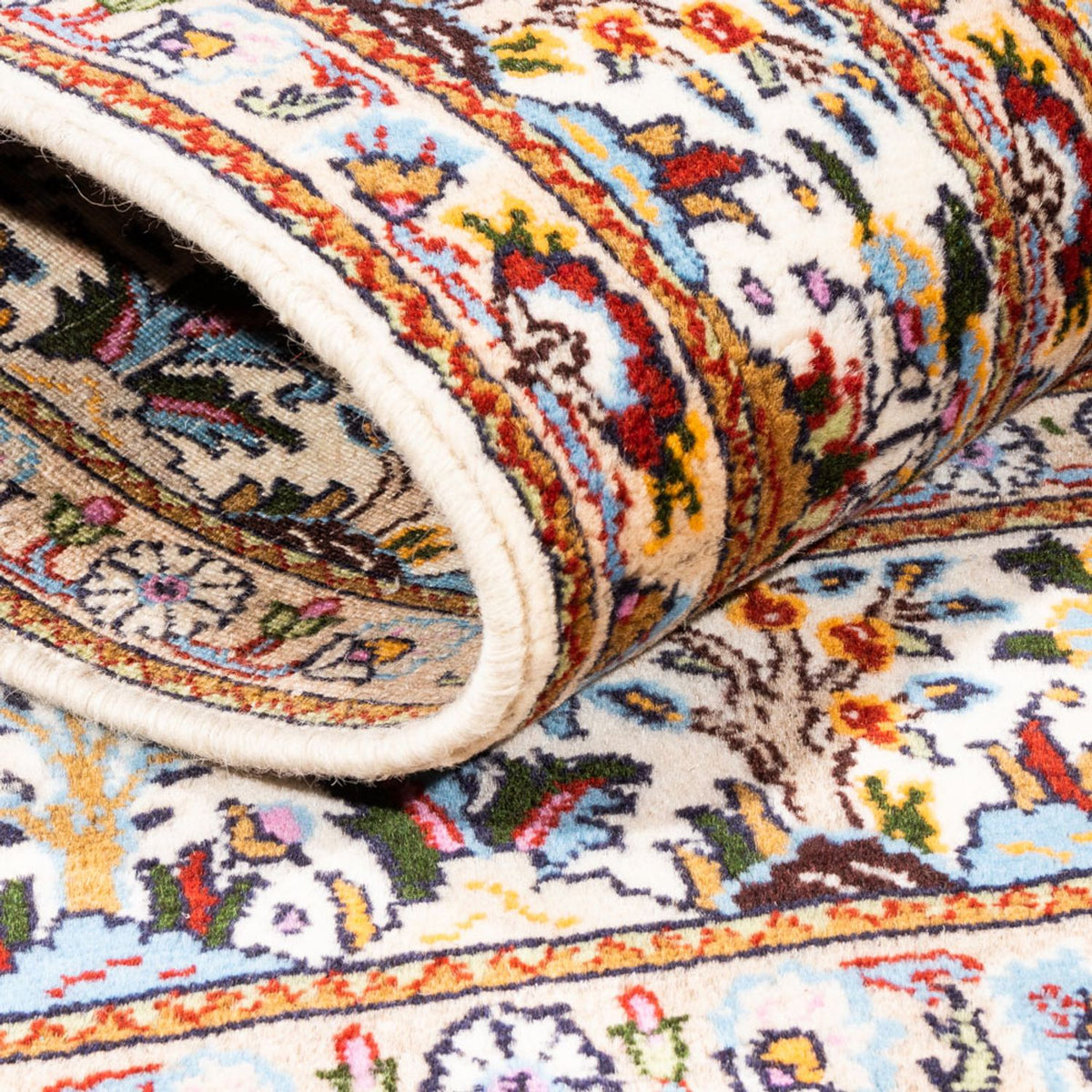 Alfombra persa - Clásica - 142 x 94 cm - crema