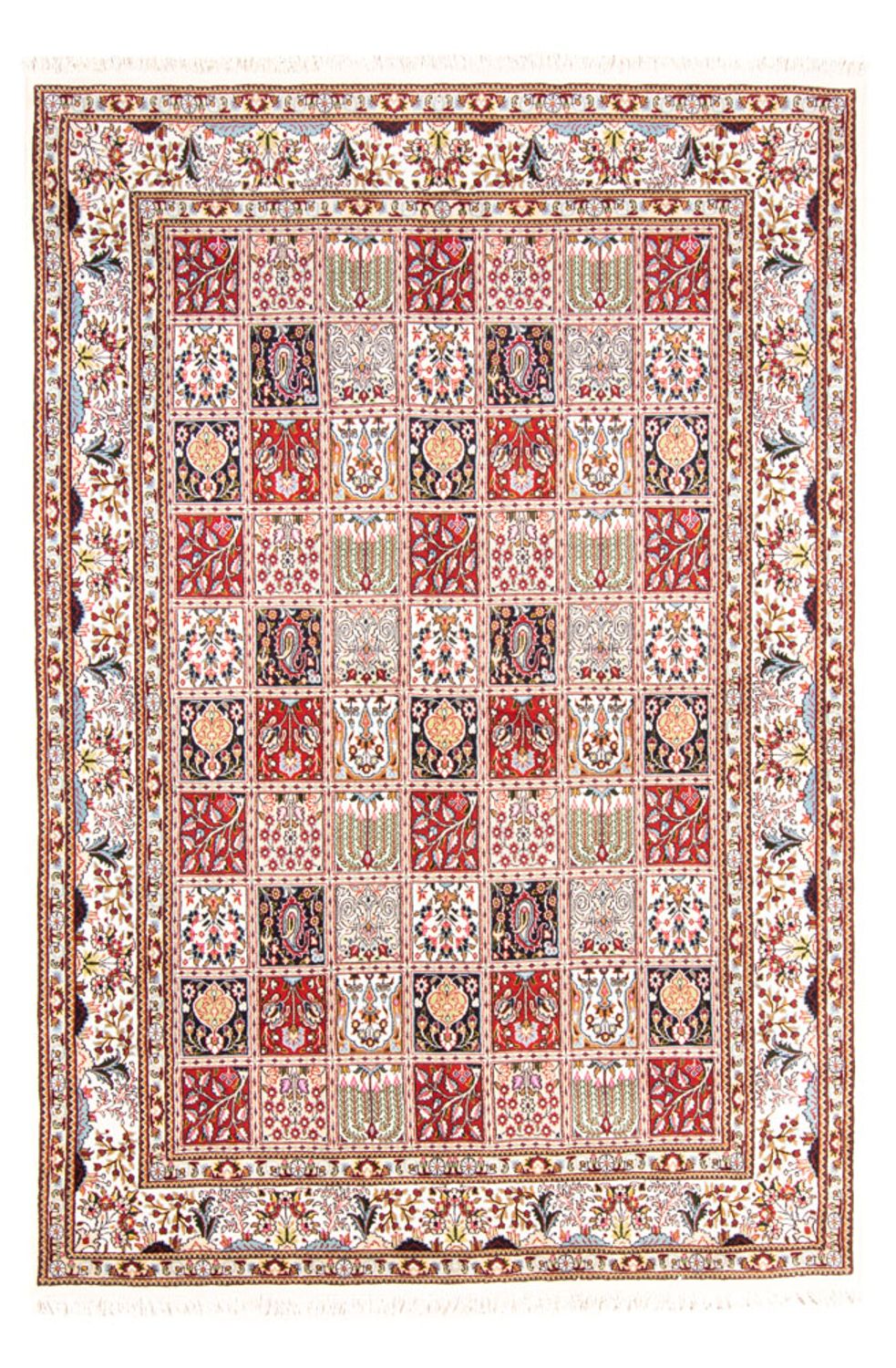 Alfombra persa - Clásica - 241 x 162 cm - crema