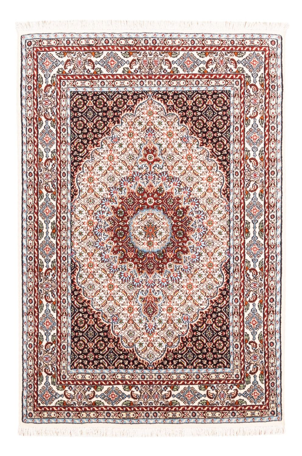 Alfombra persa - Clásica - 146 x 96 cm - crema