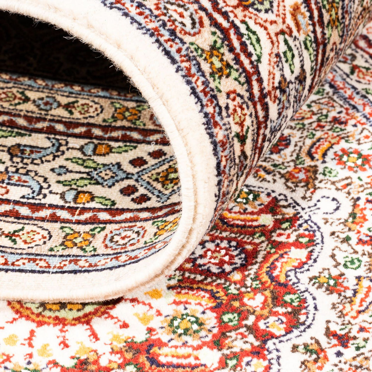 Alfombra de pasillo Alfombra persa - Clásica - 201 x 80 cm - crema