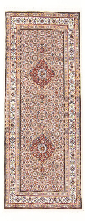 Alfombra de pasillo Alfombra persa - Clásica - 199 x 80 cm - crema
