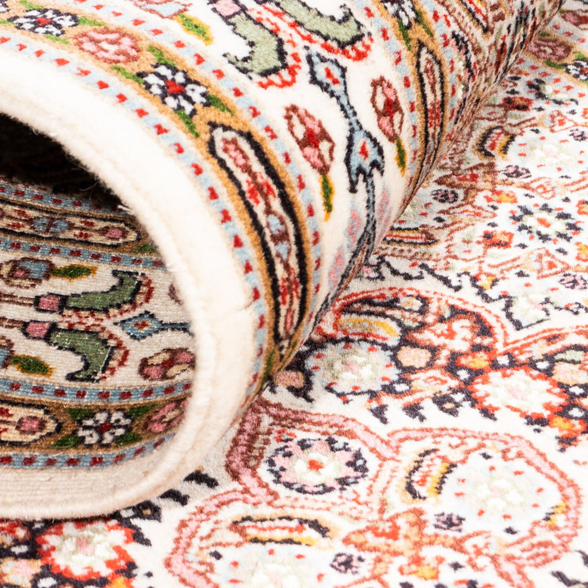 Alfombra de pasillo Alfombra persa - Clásica - 299 x 80 cm - crema