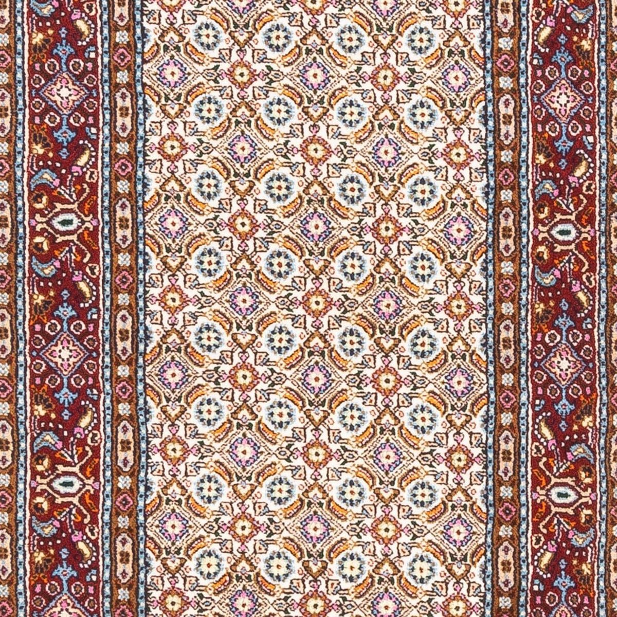Alfombra de pasillo Alfombra persa - Clásica - 498 x 76 cm - crema