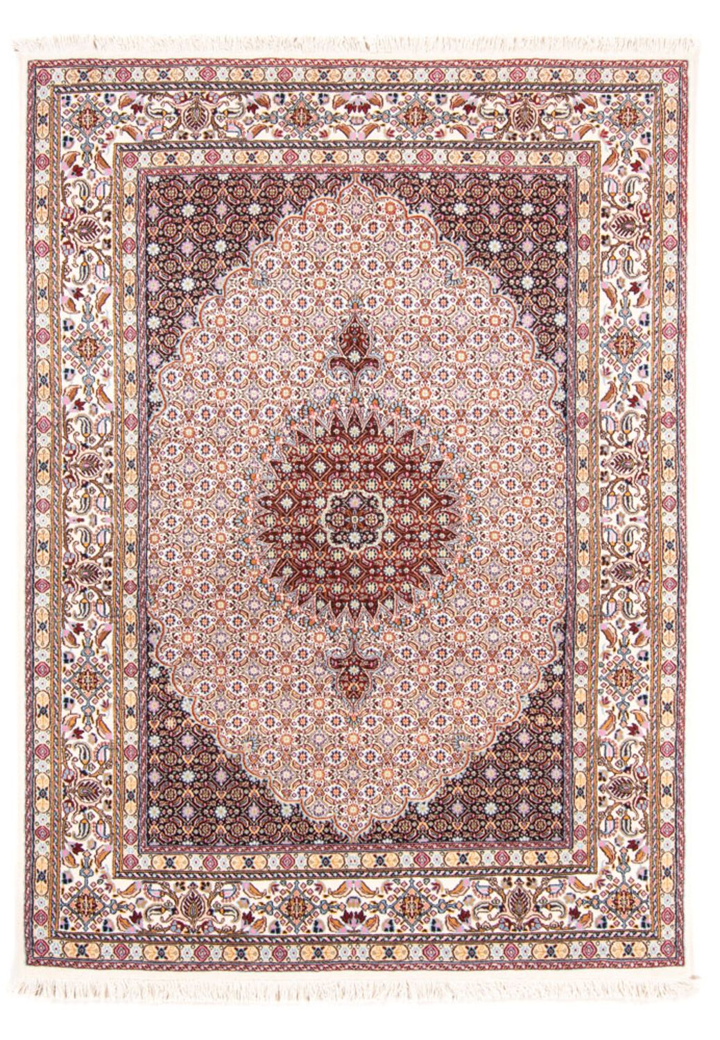 Alfombra persa - Clásica - 195 x 142 cm - crema