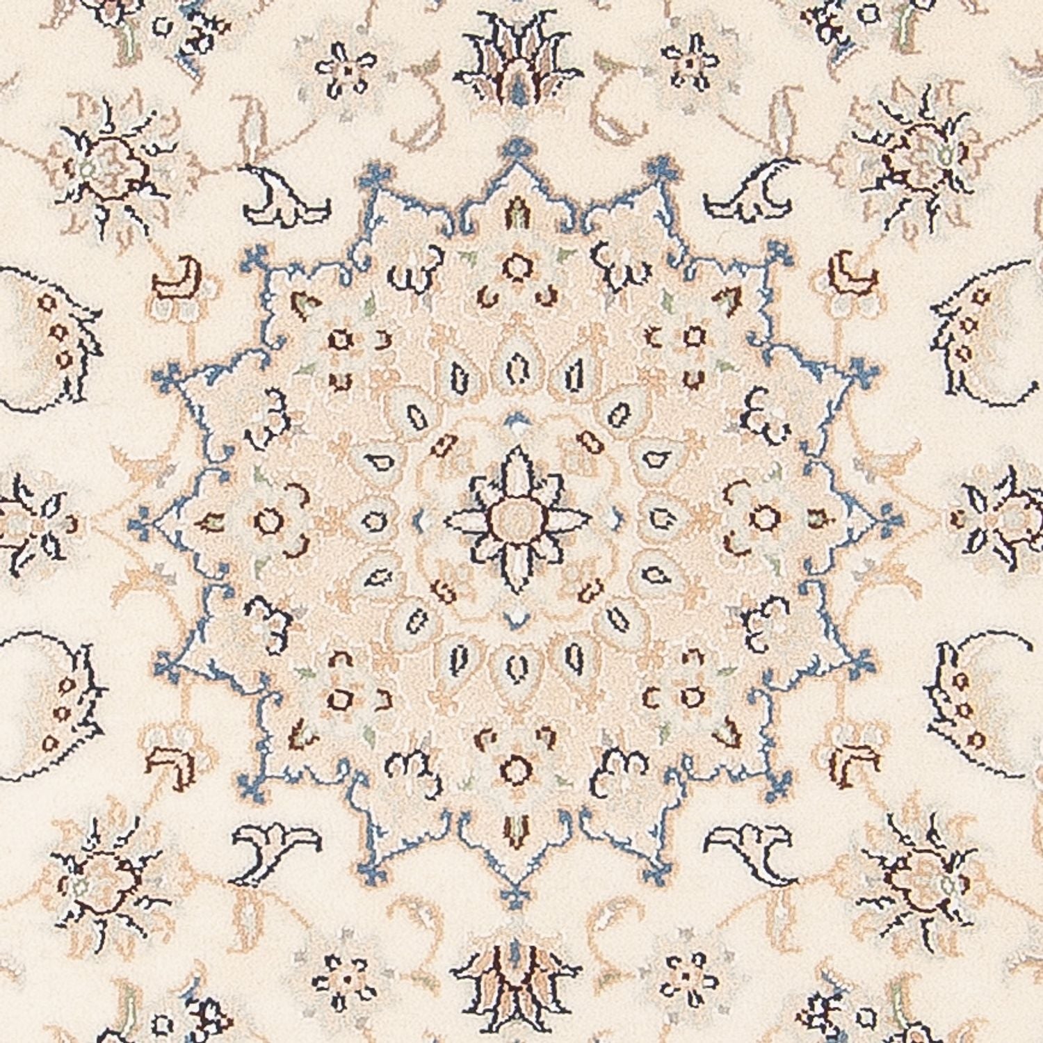 Alfombra Persa - Nain - Prima - 142 x 74 cm - crema