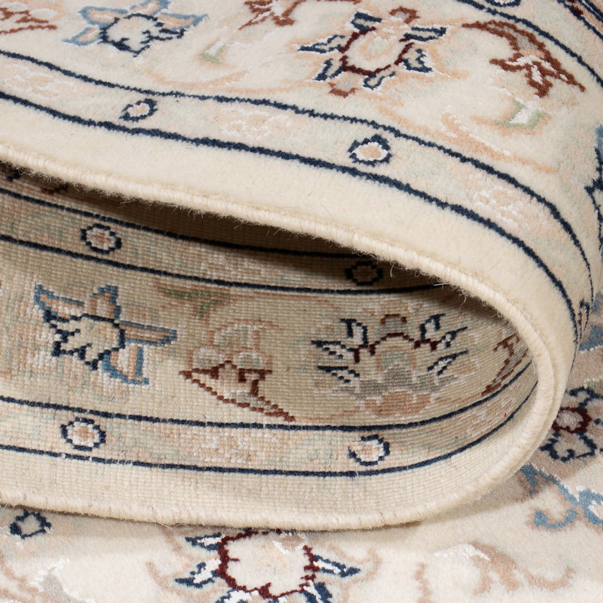 Alfombra Persa - Nain - Prima - 142 x 74 cm - crema