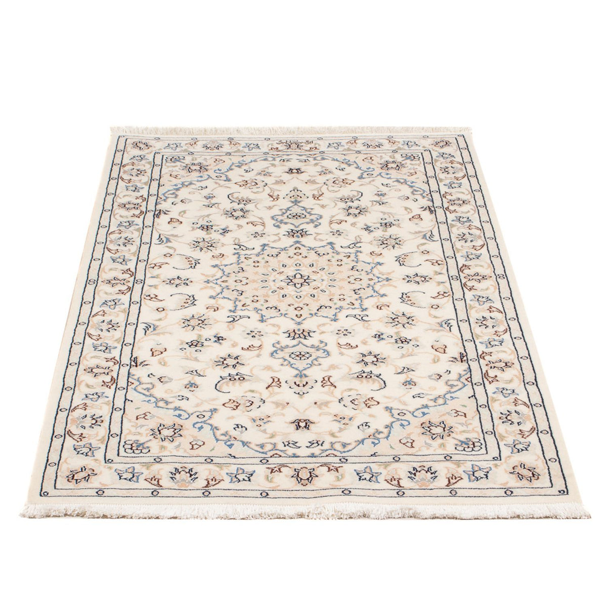 Alfombra Persa - Nain - Prima - 142 x 74 cm - crema