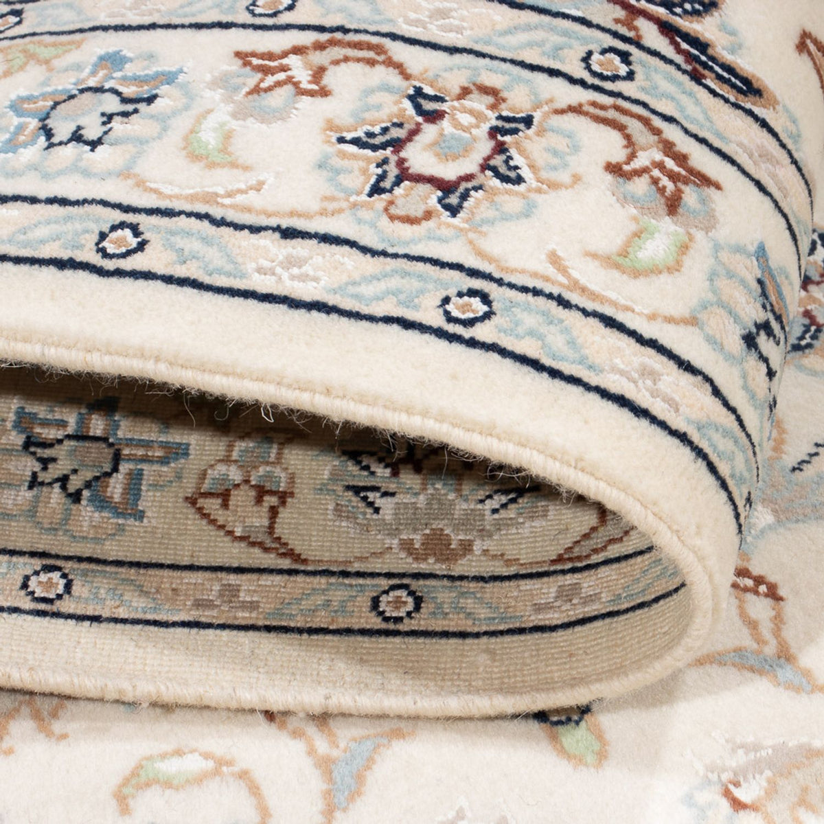 Alfombra Persa - Nain - Prima - 137 x 76 cm - crema